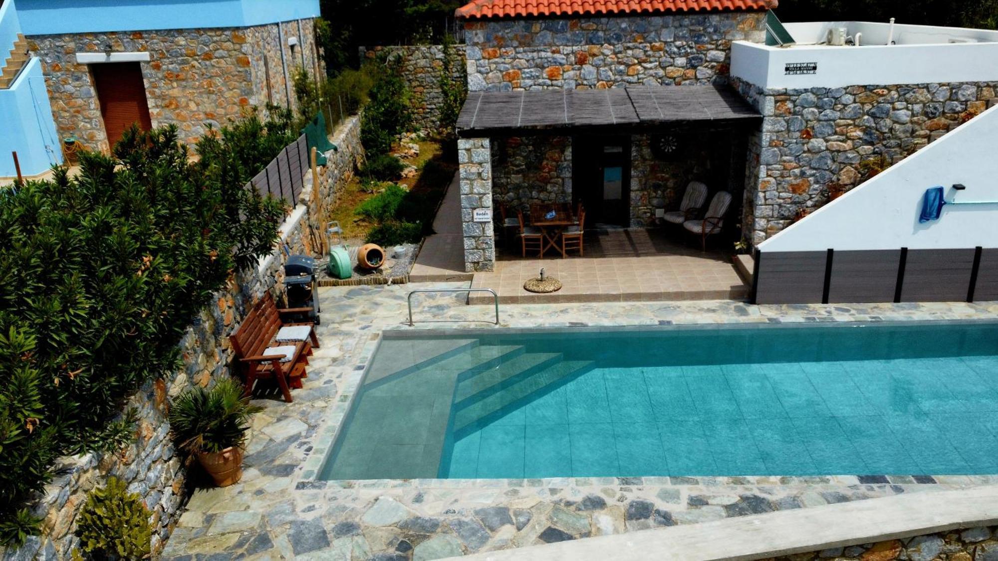 Villa Mavri Ruhige Private Pool Villa, Meerblick 아이아파라셰비 외부 사진