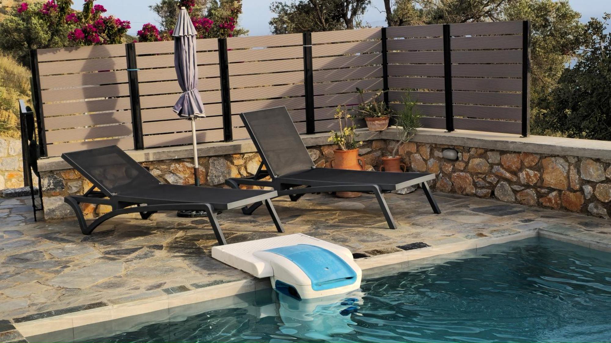 Villa Mavri Ruhige Private Pool Villa, Meerblick 아이아파라셰비 외부 사진